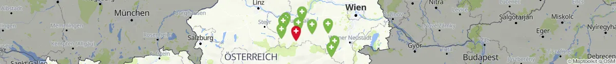 Map view for Pharmacies emergency services nearby Mitterbach am Erlaufsee (Lilienfeld, Niederösterreich)